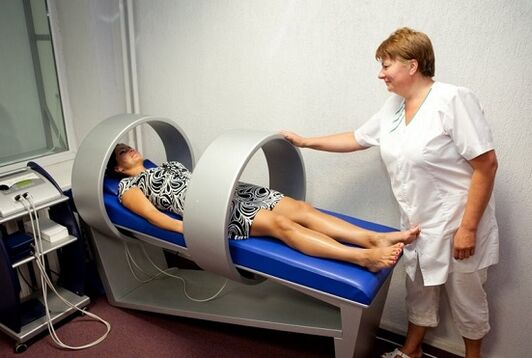 Magnetic procedures are related to physiotherapy treatment and consist of a course of 10 sessions
